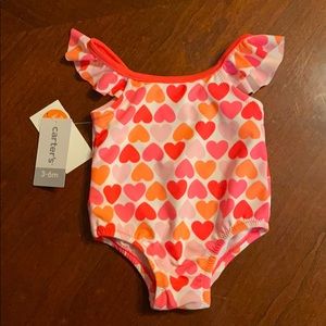 Carters babygirl swimsuit